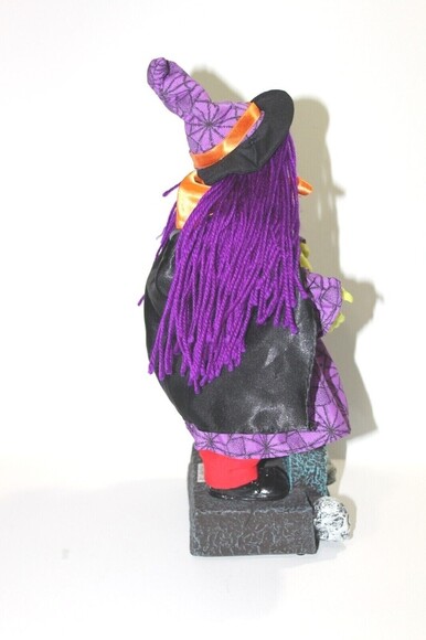 Vintage Disco Creepy Pal Rapping Witch Figure 1999 TL Toys Halloween Decoration - Picture 3 of 10